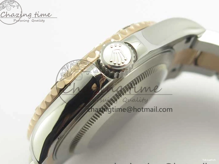 116621 Bracelet Best Dial SS SS 1:1 Black VRF RG on A2836 Edition Yacht-Master 0418